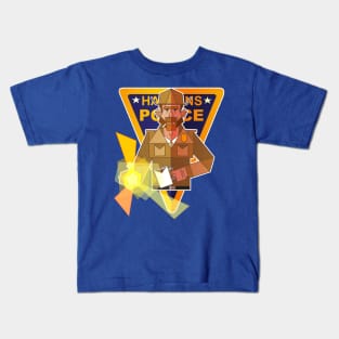 Hawkins Police Kids T-Shirt